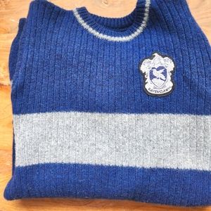 Harry Potter Ravenclaw sweater made in Scotland with pure lamb whool